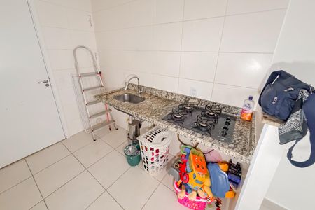 Apartamento para alugar com 37m², 2 quartos e sem vaga Apartamento para alugar com 37m², 2 quartos e sem vagaCozinha e Área de Serviço