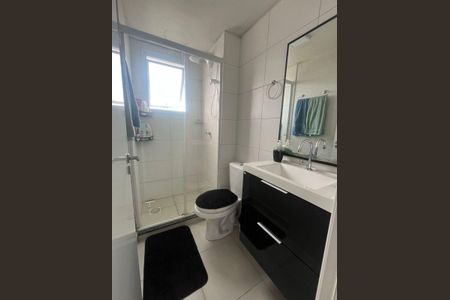 Banheiro de apartamento para alugar com 2 quartos, 48m² em Santa Isabel, Viamão