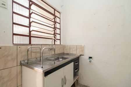 Cozinha de casa para alugar com 1 quarto, 35m² em Vila Industrial, São Paulo