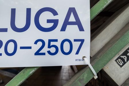 Casa para alugar com 35m², 1 quarto e sem vagaPlaca instalada