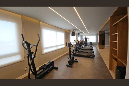 Studio para alugar com 24m², 1 quarto e 1 vaga Studio para alugar com 24m², 1 quarto e 1 vagaÁrea comum - Academia