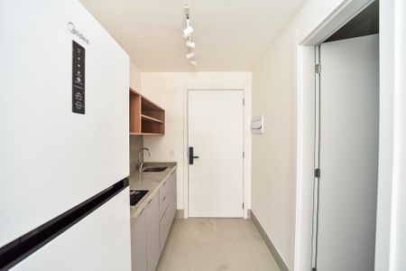 Studio para alugar com 24m², 1 quarto e 1 vaga Studio para alugar com 24m², 1 quarto e 1 vagaCozinha