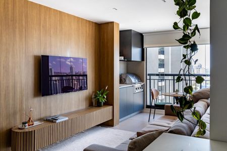 Sala de apartamento à venda com 2 quartos, 67m² em Industrial Autonomistas, Osasco