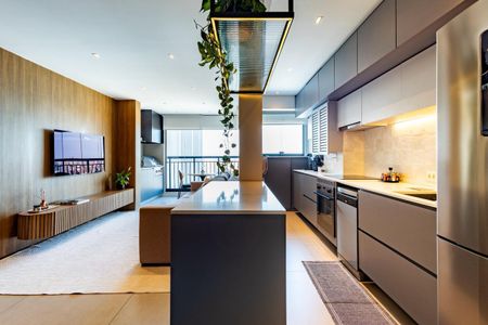 Sala de apartamento à venda com 2 quartos, 67m² em Industrial Autonomistas, Osasco