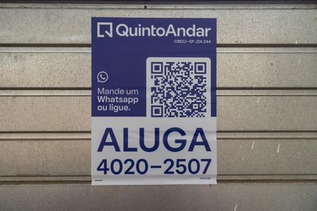 Apartamento para alugar com 37m², 1 quarto e 1 vagaPlaca instalada
