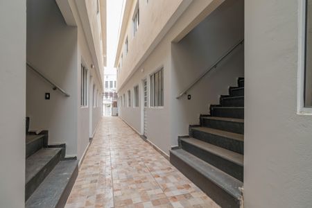 Apartamento para alugar com 37m², 1 quarto e 1 vagaCorredor de acesso