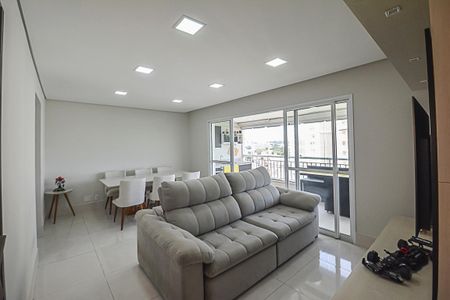 Sala de apartamento para alugar com 3 quartos, 107m² em Vila Lusitania, São Bernardo do Campo