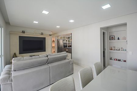 Sala de apartamento para alugar com 3 quartos, 107m² em Vila Lusitania, São Bernardo do Campo