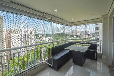 Varanda da Sala de apartamento para alugar com 3 quartos, 107m² em Vila Lusitania, São Bernardo do Campo