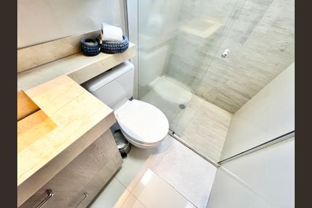 Apartamento à venda com 88m², 3 quartos e 2 vagasBanheiro da Suíte