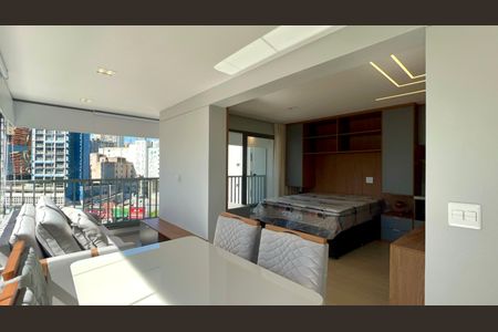 Studio para alugar com 43m², 1 quarto e sem vagaVaranda