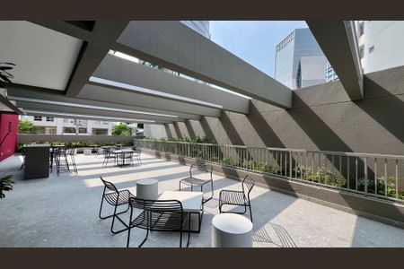 Studio para alugar com 43m², 1 quarto e sem vagaChurrasqueira