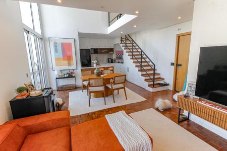 Sala de apartamento à venda com 1 quarto, 85m² em Paraíso do Morumbi, São Paulo