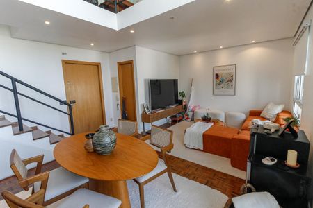Sala de apartamento à venda com 1 quarto, 85m² em Paraíso do Morumbi, São Paulo