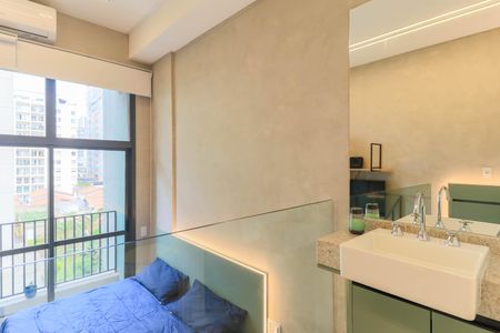 Studio à venda com 22m², 1 quarto e sem vaga Studio à venda com 22m², 1 quarto e sem vagaBanheiro