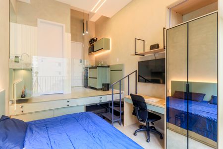 Studio de kitnet/studio à venda com 1 quarto, 22m² em Santo Amaro, São Paulo