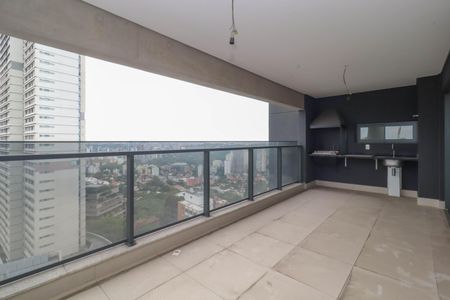 Varanda da Sala de apartamento à venda com 4 quartos, 195m² em Sumarezinho, São Paulo