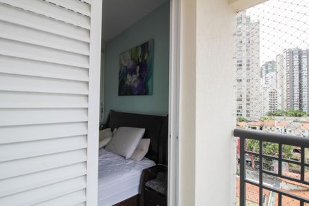 Apartamento para alugar com 147m², 3 quartos e 3 vagasQuarto Suite 3 - Varanda