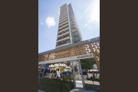 Studio para alugar com 24m², 1 quarto e sem vaga Studio para alugar com 24m², 1 quarto e sem vagaFachada