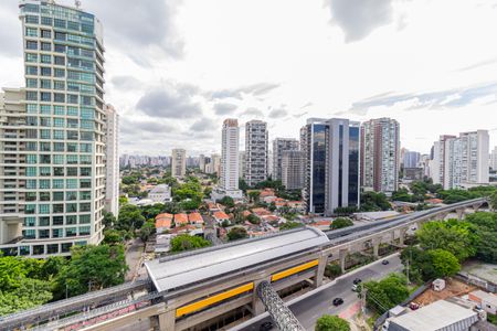 Vista da Varanda de kitnet/studio para alugar com 1 quarto, 24m² em Vila Cordeiro, São Paulo