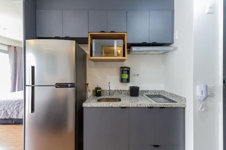 Studio para alugar com 24m², 1 quarto e sem vaga Studio para alugar com 24m², 1 quarto e sem vagaCozinha