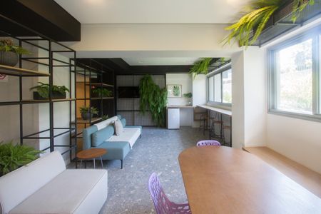 Studio para alugar com 24m², 1 quarto e sem vaga Studio para alugar com 24m², 1 quarto e sem vagaÁrea comum - Coworking