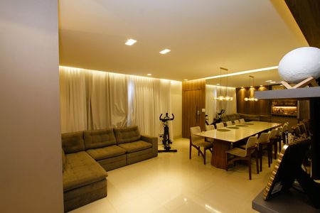 Sala de apartamento à venda com 3 quartos, 101m² em Buritis, Belo Horizonte