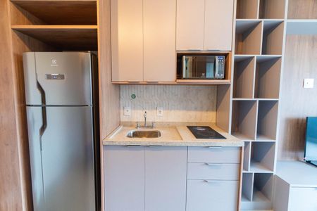 Studio para alugar com 25m², 1 quarto e sem vagaCozinha