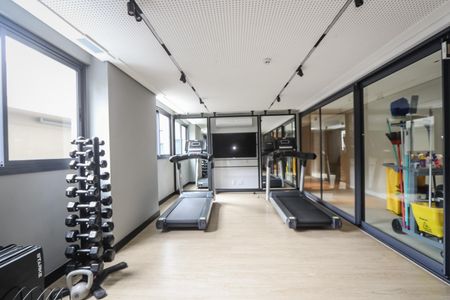 Studio à venda com 39m², 1 quarto e sem vaga Studio à venda com 39m², 1 quarto e sem vagaÁrea comum - Academia