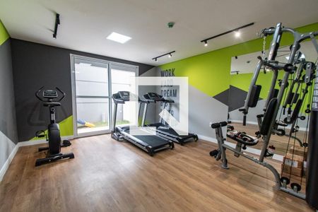 Studio para alugar com 25m², 1 quarto e sem vagaAcademia