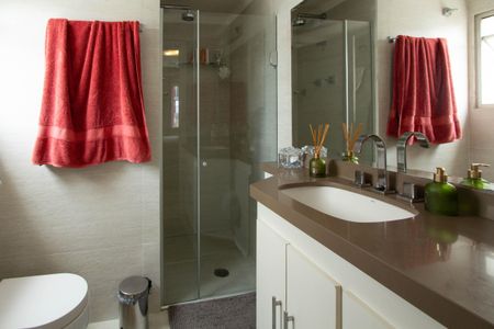 Apartamento para alugar com 105m², 3 quartos e 1 vagaBanheiro da Suíte