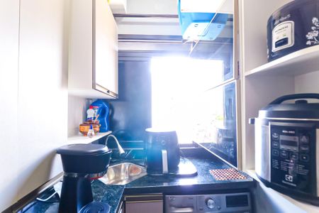 Apartamento à venda com 57m², 2 quartos e 1 vagaCozinha e Área de Serviço