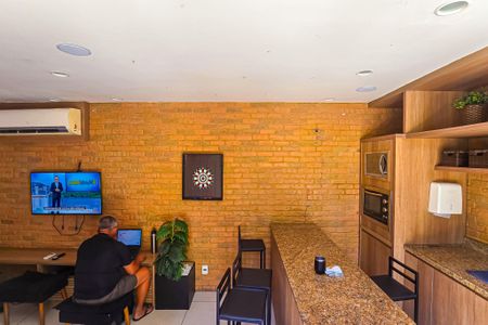 Apartamento à venda com 57m², 2 quartos e 1 vagaÁrea gourmet