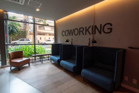 Studio à venda com 35m², 1 quarto e sem vagaÁrea comum - Coworking
