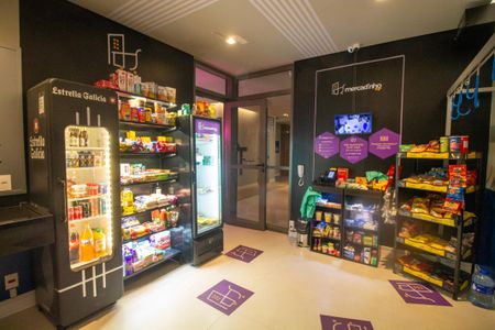 Studio à venda com 35m², 1 quarto e sem vagaÁrea comum - Minimercado