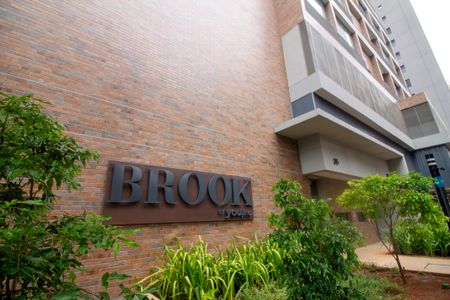 Studio à venda com 35m², 1 quarto e sem vagaFachada e portaria