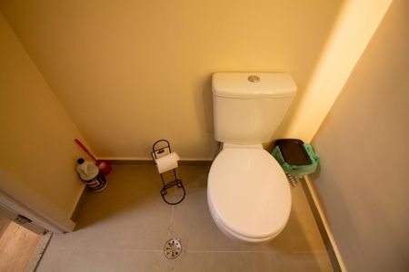 Banheiro de kitnet/studio à venda com 1 quarto, 35m² em Jardim das Acacias, São Paulo