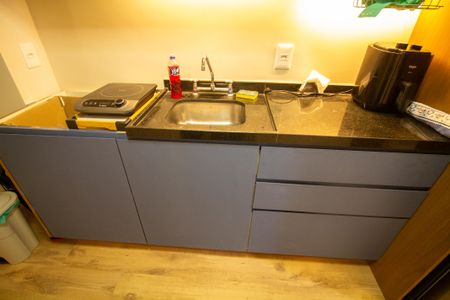 Studio à venda com 35m², 1 quarto e sem vagaCozinha