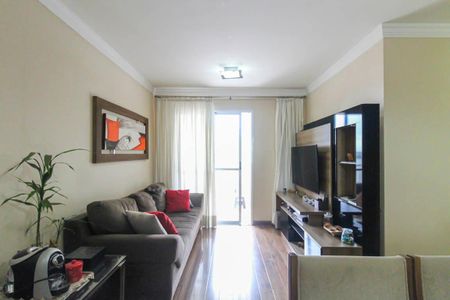 Sala de apartamento à venda com 3 quartos, 75m² em Parque São Lucas, São Paulo