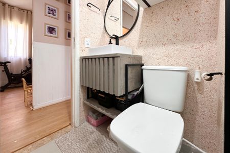 Apartamento à venda com 65m², 2 quartos e 1 vagaBanheiro Social