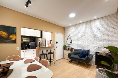 Sala de apartamento à venda com 2 quartos, 69m² em Jardim Calux, São Bernardo do Campo