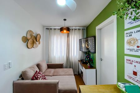 Sala de apartamento à venda com 2 quartos, 37m² em Canindé, São Paulo