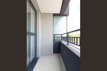 Varanda de kitnet/studio para alugar com 1 quarto, 21m² em Pinheiros, São Paulo