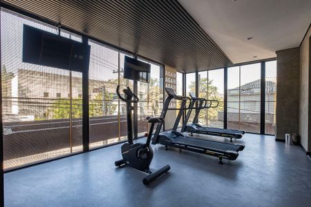 Studio para alugar com 21m², 1 quarto e sem vaga Studio para alugar com 21m², 1 quarto e sem vagaAcademia