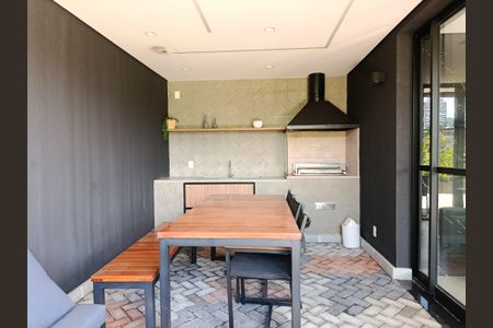 Studio para alugar com 21m², 1 quarto e sem vagaChurrasqueira