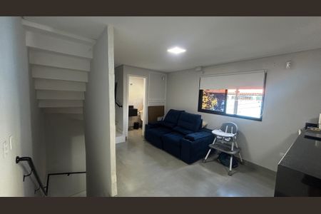 Sala - Sala de Jantar  de casa para alugar com 2 quartos, 100m² em Vila Eldizia, Santo André