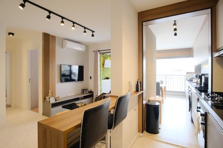 Apartamento à venda com 69m², 2 quartos e 2 vagasCozinha e Área de Serviço