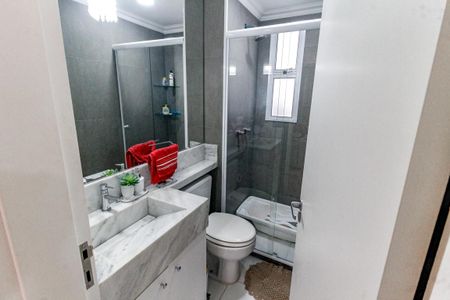 Banheiro Corredor de apartamento à venda com 3 quartos, 64m² em Vila Andrade, São Paulo