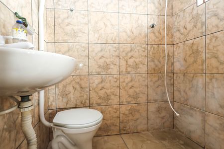 Banheiro de kitnet/studio para alugar com 1 quarto, 35m² em Sacomã, São Paulo