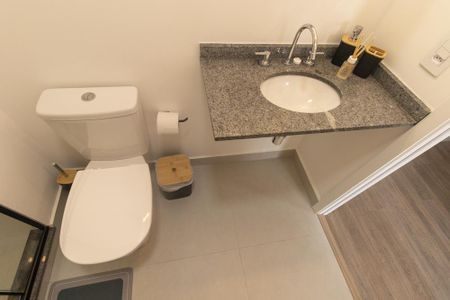 Apartamento para alugar com 28m², 1 quarto e sem vagaBanheiro Social
